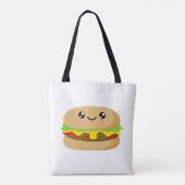 Tote Bag Kawaii Burger (Dos)