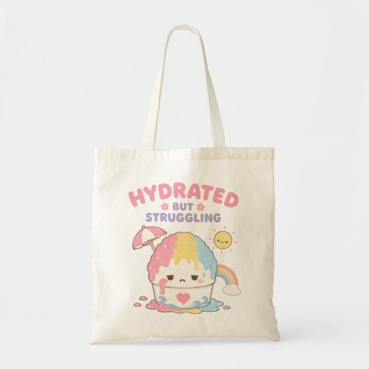 Tote Bag Kawaii Hawaii - Glace Râpée (Devant)