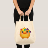 Tote Bag Kawaii Hippy Chick (Devant (produit))