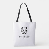 Tote Bag Kawaii Panda (Dos)