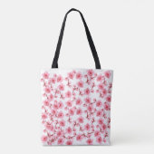 Tote Bag kawaii pink cherry blossoms (Dos)