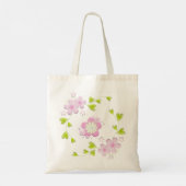 Tote Bag Kawaii Style Sakura Fleur d'arbre de cerisier (Dos)