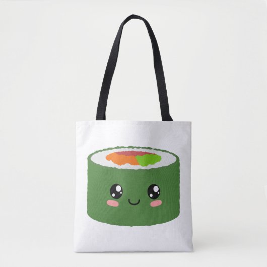 Tote Bag Kawaii Sushi (Devant)