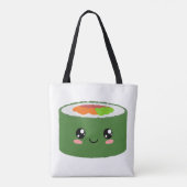 Tote Bag Kawaii Sushi (Dos)
