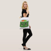 Tote Bag Kawaii Sushi (Sur le modèle)