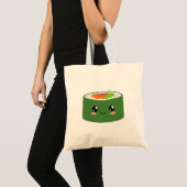Tote Bag Kawaii Sushi (Devant (produit))