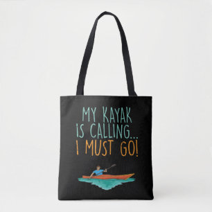Tote Bag Kayaking Kayak cadeau
