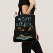 Tote Bag Kayaking Kayak cadeau (De près)