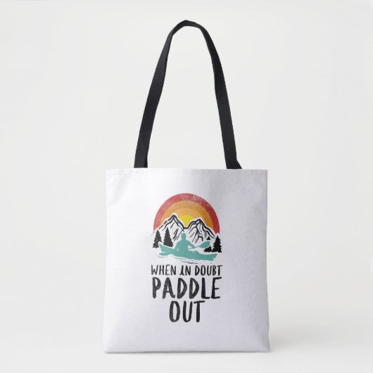 Tote Bag Kayaking Nature (Devant)