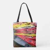 Tote Bag Kayaks coloré (Dos)