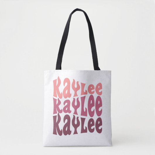 Tote Bag Kaylee Name Personalized Gift (Devant)