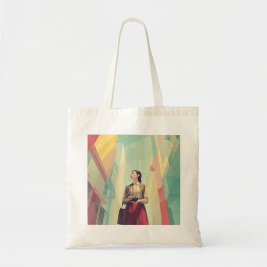 Tote bag Kazuko photographe (Devant)
