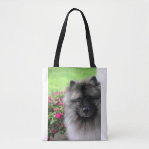 Tote Bag Keeshond--Amour !