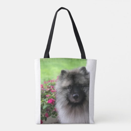 Tote Bag Keeshond--Amour ! (Dos)