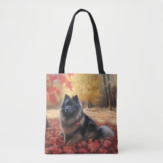 Tote Bag Keeshony en automne Leaves Fall Inspire (Devant)