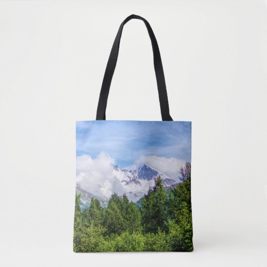 Tote Bag Kenai Fjords Snowy Mountains (Devant)