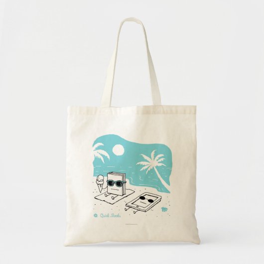 Tote Bag Kendall et Paige - plage (Devant)
