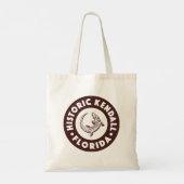 Tote Bag Kendall Floride Cercle - Marron (Dos)