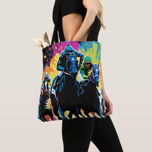 Tote Bag Kentucky Derby Thrill (De près)