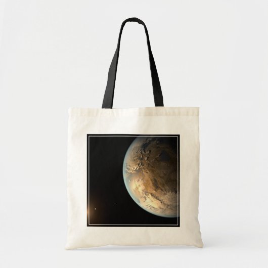 Tote Bag Kepler-186f Orbitant Une Étoile Éloignée. (Devant)