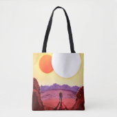 Tote Bag Kepler Space Voyage Destination Planète Aventure (Devant)