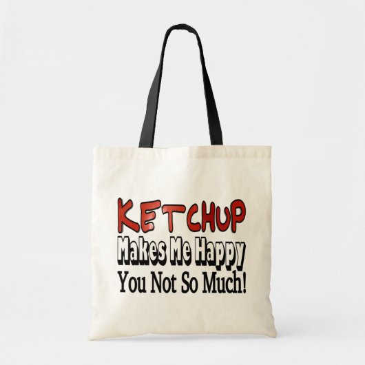 Tote Bag Ketchup Bonheur (Devant)