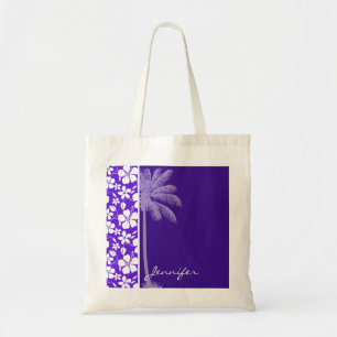 Tote Bag Ketmie pourpre tropicale