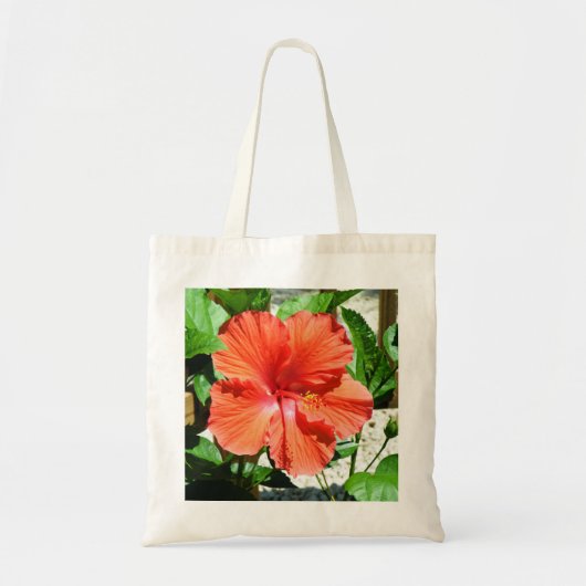 Tote Bag Ketmie rouge (Devant)