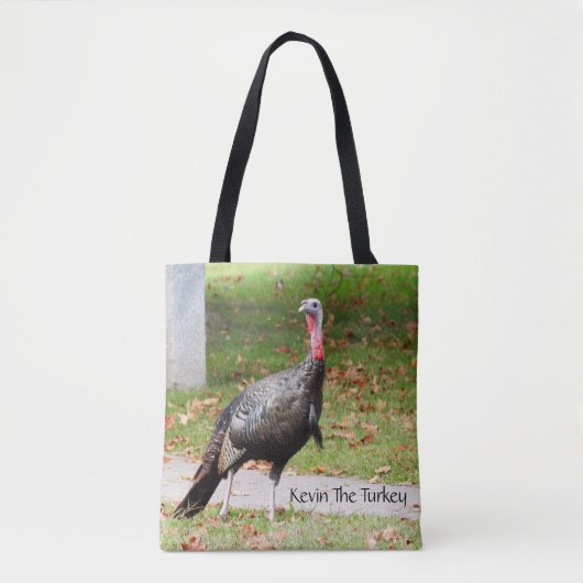 Tote Bag Kevin The Turkey - Old Wethersfield, CT (2 côtés) (Devant)