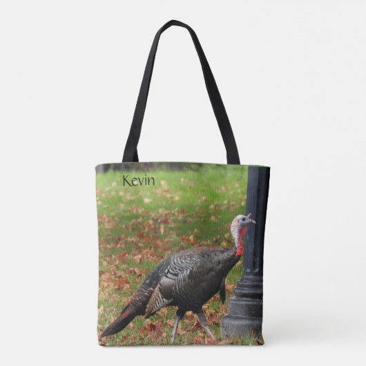 Tote Bag Kevin The Turkey - Old Wethersfield, CT (2 côtés) (Dos)