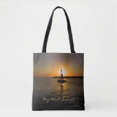 Tote Bag Key West Sunset Fourre-tout (personnalisable) (Devant)