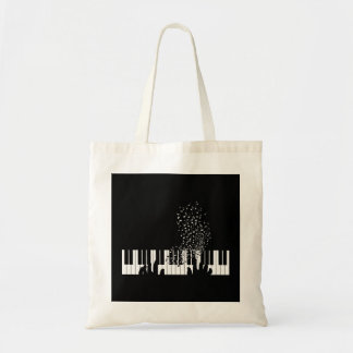 Tote Bag Keyboard Piano Shirt Don pour Homme Femmes Enfants