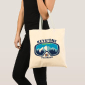 Tote Bag Keystone Colorado Mountain Ski Goggings (Devant (produit))