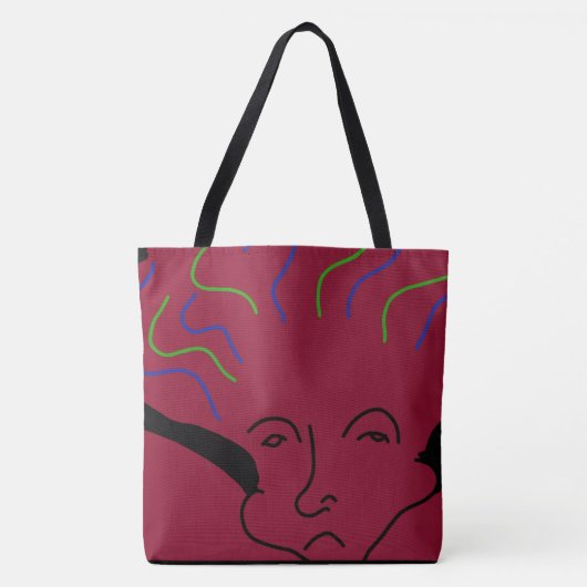 Tote Bag Kid Mad Scientist (Devant)