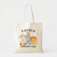 Kids Jungle Safari Animals Cute Library