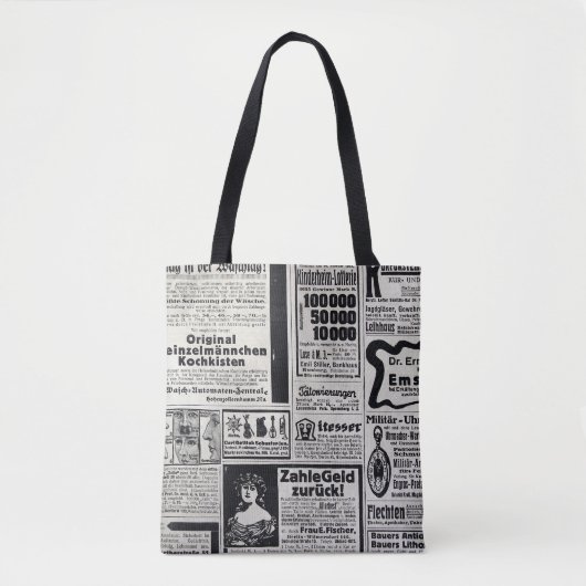 Tote Bag Kiev historique : Illustration d'un journal de 191 (Devant)