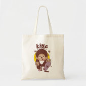 Tote Bag KING TONG, c'est le pied ! (Devant)