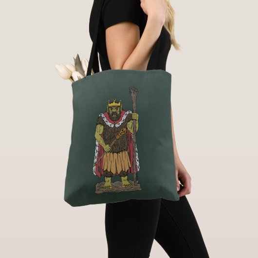 Tote Bag King Troll (De près)