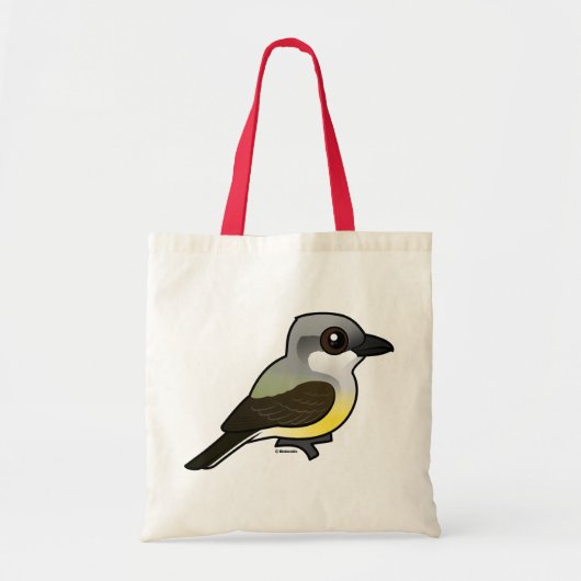 Tote Bag Kingbird occidental de Birdorable (Devant)
