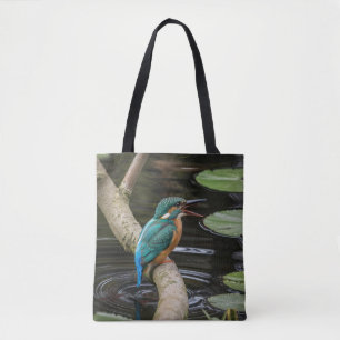 Tote Bag Kingfisher Bird