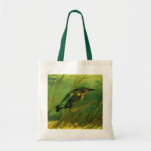 Tote Bag Kingfisher par Vincent van Gogh (Devant)
