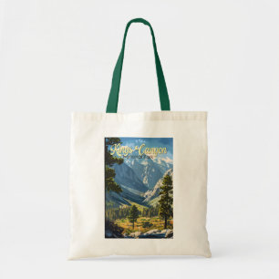 Tote Bag Kings Canyon National Park Illustration Art de voy