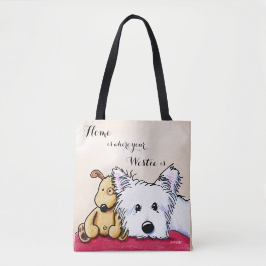 Tote Bag KiniArt Ditto et Pudge (Devant)