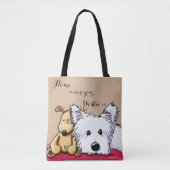 Tote Bag KiniArt Ditto et Pudge 2 (Devant)