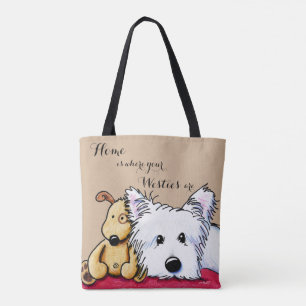 Tote Bag KiniArt Ditto et Pudge 2