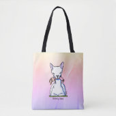 Tote Bag KiniArt Dolly Llama (Devant)