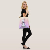Tote Bag KiniArt Dolly Llama (Sur le modèle)