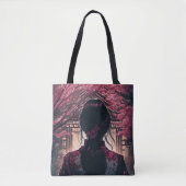 Tote Bag Kira Fleurs de cerisiers (Devant)