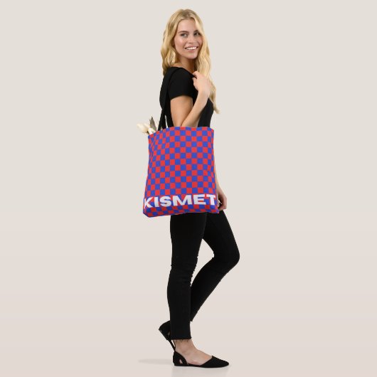 Tote Bag Kismet Checkmate (Sur le modèle)