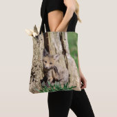 Tote Bag Kit Fox dans la vallée de l'Hudson (De près)